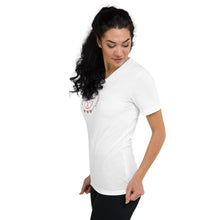 Load image into Gallery viewer, #Injectingconfidence Unisex Short Sleeve V-Neck T-Shirt
